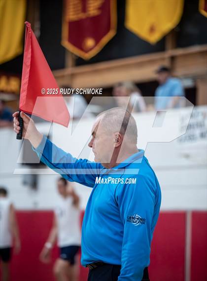 Thumbnail 2 in Newport Harbor @ Torrey Pines ()2025 CIF State Boys Volleyball Championships) photogallery.