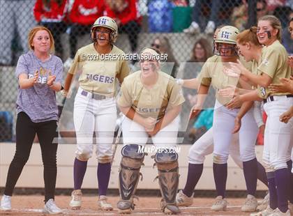 Thumbnail 3 in D'Evelyn vs Holy Family (CHSAA 4A Championship Final) photogallery.