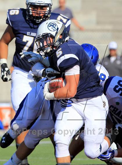 Thumbnail 2 in St. John Bosco vs. Chandler (Mission Viejo Classic) photogallery.