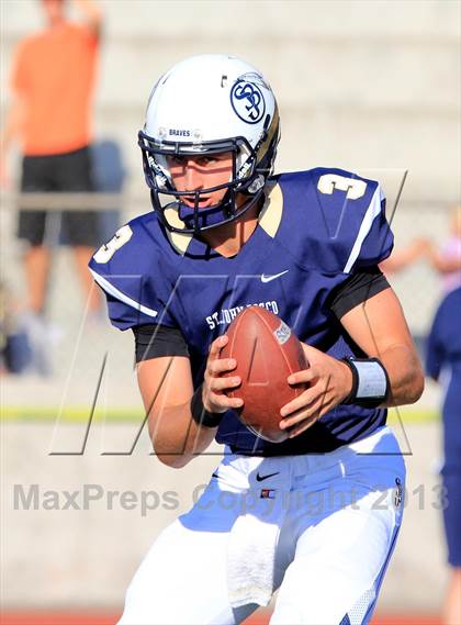 Thumbnail 3 in St. John Bosco vs. Chandler (Mission Viejo Classic) photogallery.