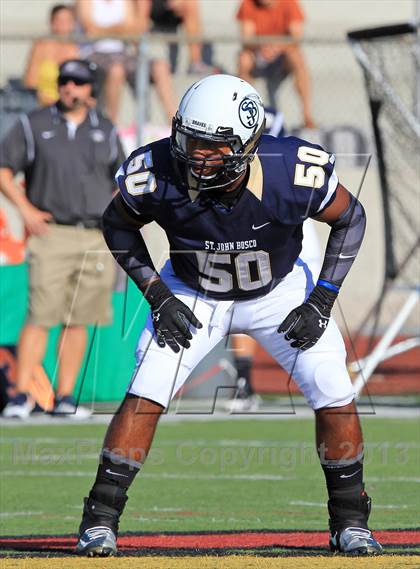 Thumbnail 3 in St. John Bosco vs. Chandler (Mission Viejo Classic) photogallery.