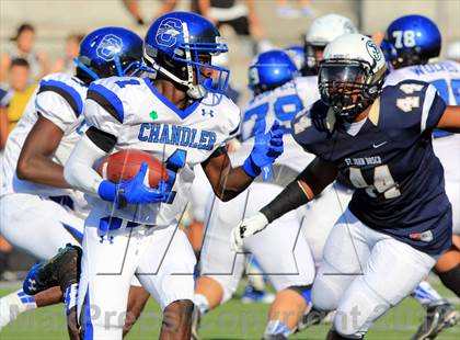 Thumbnail 3 in St. John Bosco vs. Chandler (Mission Viejo Classic) photogallery.