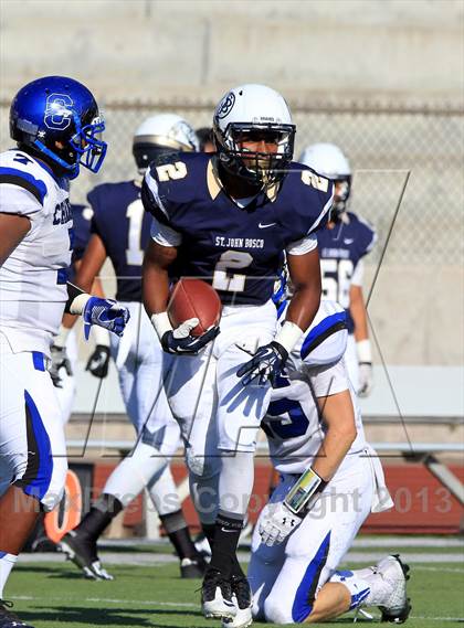 Thumbnail 1 in St. John Bosco vs. Chandler (Mission Viejo Classic) photogallery.