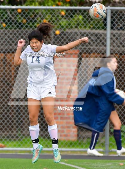 Thumbnail 2 in Notre Dame vs. King's Academy photogallery.