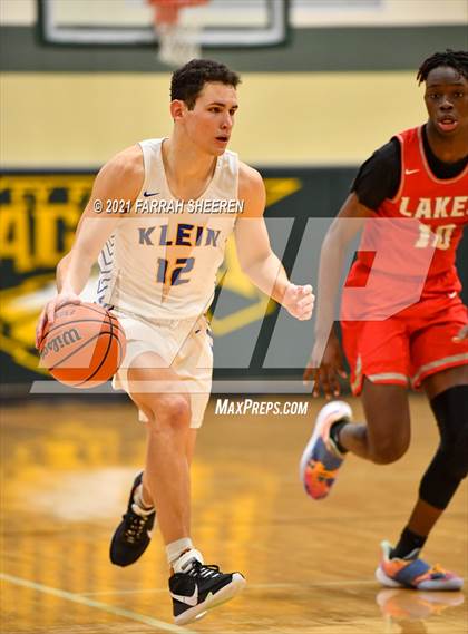 Thumbnail 3 in Cypress Lakes vs. Klein (UIL 6A Bi-District Playoff) photogallery.
