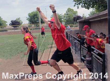 Thumbnail 2 in Oakdale vs. East Union (CIF SJS D4  Final) photogallery.