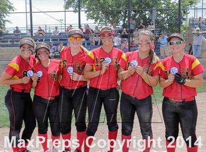 Thumbnail 3 in Oakdale vs. East Union (CIF SJS D4  Final) photogallery.