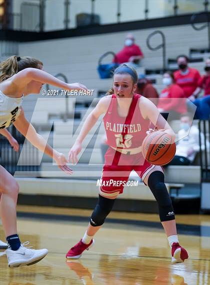 Thumbnail 2 in Plainfield vs. Tri-West Hendricks (Hendricks County Tournament) photogallery.