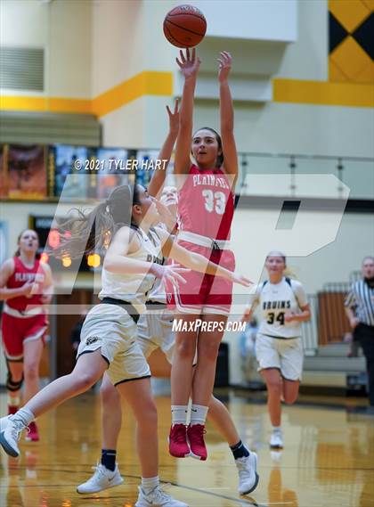 Thumbnail 2 in Plainfield vs. Tri-West Hendricks (Hendricks County Tournament) photogallery.