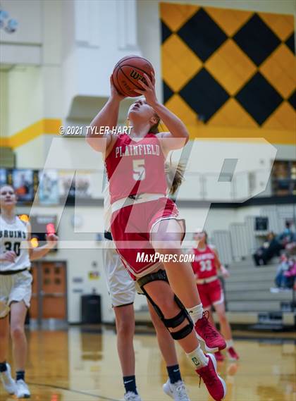 Thumbnail 2 in Plainfield vs. Tri-West Hendricks (Hendricks County Tournament) photogallery.