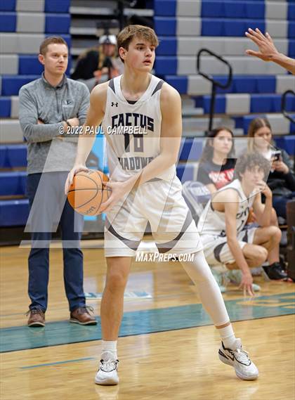 Thumbnail 3 in Cactus Shadows vs Bradshaw Mountain (Winter Hoops Shootout) photogallery.