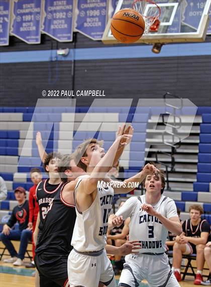 Thumbnail 1 in Cactus Shadows vs Bradshaw Mountain (Winter Hoops Shootout) photogallery.