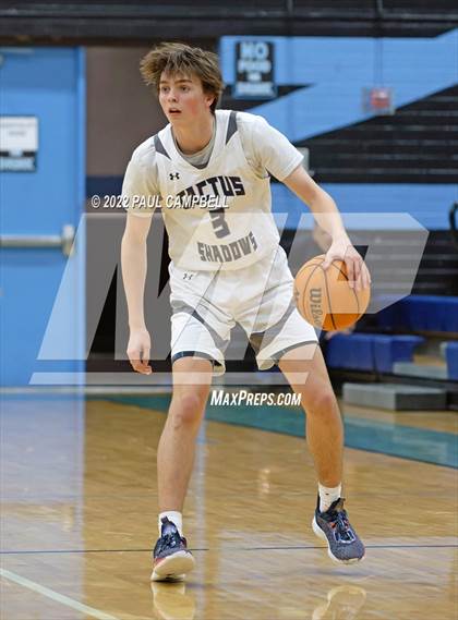 Thumbnail 3 in Cactus Shadows vs Bradshaw Mountain (Winter Hoops Shootout) photogallery.
