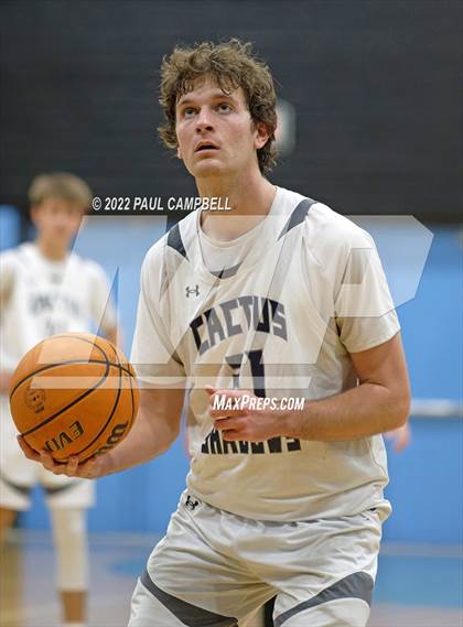 Thumbnail 1 in Cactus Shadows vs Bradshaw Mountain (Winter Hoops Shootout) photogallery.