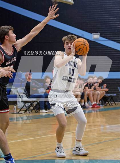 Thumbnail 2 in Cactus Shadows vs Bradshaw Mountain (Winter Hoops Shootout) photogallery.