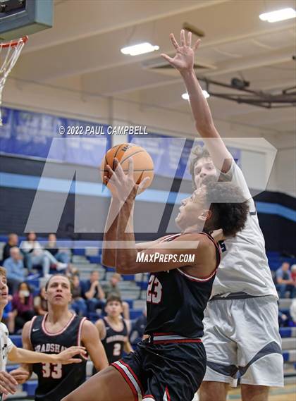 Thumbnail 3 in Cactus Shadows vs Bradshaw Mountain (Winter Hoops Shootout) photogallery.