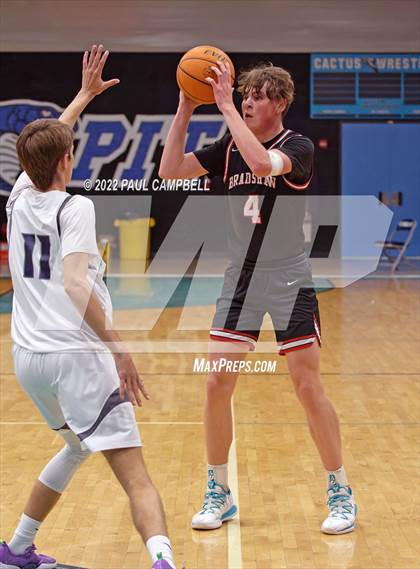 Thumbnail 2 in Cactus Shadows vs Bradshaw Mountain (Winter Hoops Shootout) photogallery.