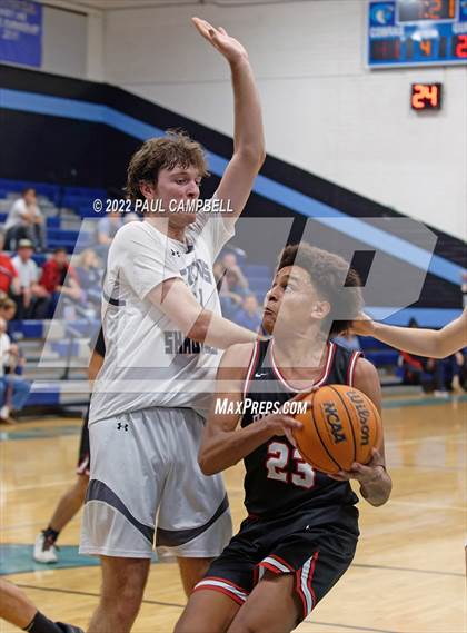 Thumbnail 1 in Cactus Shadows vs Bradshaw Mountain (Winter Hoops Shootout) photogallery.