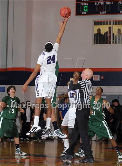 Thumbnail 1 in St. Mary's vs. Sacramento (CIF SJS D3 Playoffs) photogallery.