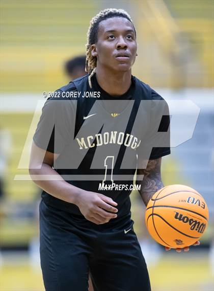 Thumbnail 1 in McDonough vs Westover (GHSA Final Four Playoff) photogallery.