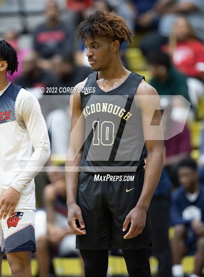 Thumbnail 1 in McDonough vs Westover (GHSA Final Four Playoff) photogallery.