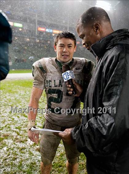 Thumbnail 3 in De La Salle vs. Servite (CIF State Open Division Final) photogallery.