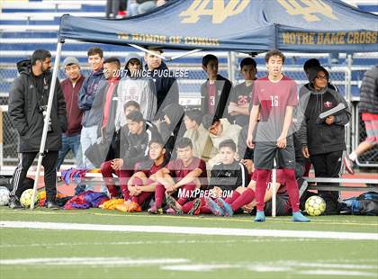 Thumbnail 1 in Bell Gardens @ Notre Dame (SO) (CIF SS Playoffs) photogallery.