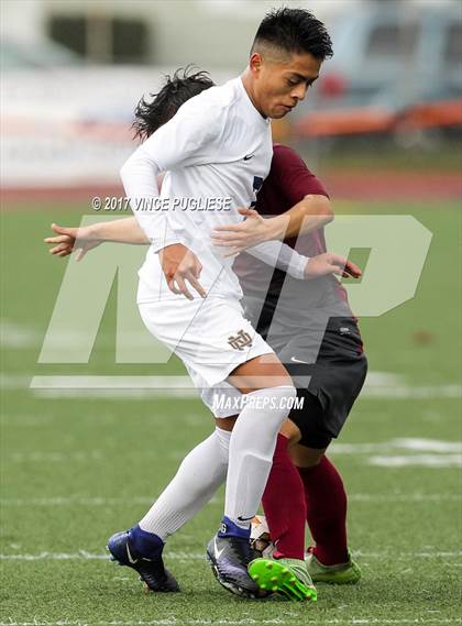 Thumbnail 2 in Bell Gardens @ Notre Dame (SO) (CIF SS Playoffs) photogallery.