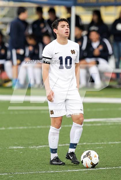 Thumbnail 1 in Bell Gardens @ Notre Dame (SO) (CIF SS Playoffs) photogallery.