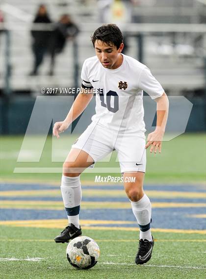 Thumbnail 1 in Bell Gardens @ Notre Dame (SO) (CIF SS Playoffs) photogallery.