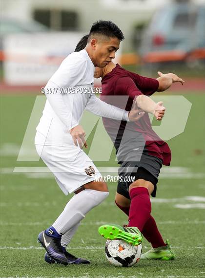 Thumbnail 1 in Bell Gardens @ Notre Dame (SO) (CIF SS Playoffs) photogallery.