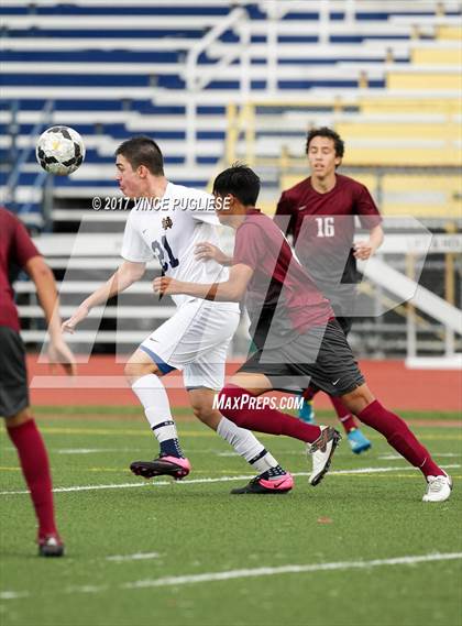 Thumbnail 1 in Bell Gardens @ Notre Dame (SO) (CIF SS Playoffs) photogallery.