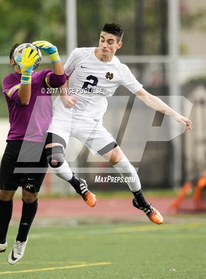 Thumbnail 3 in Bell Gardens @ Notre Dame (SO) (CIF SS Playoffs) photogallery.