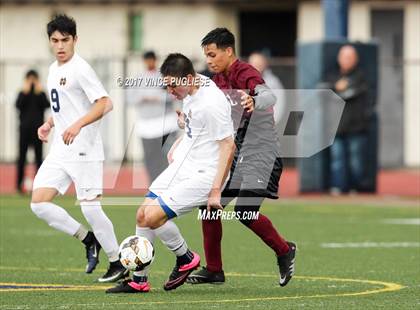 Thumbnail 2 in Bell Gardens @ Notre Dame (SO) (CIF SS Playoffs) photogallery.