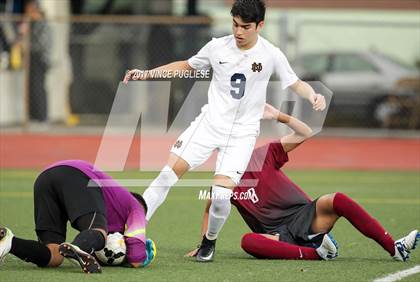 Thumbnail 1 in Bell Gardens @ Notre Dame (SO) (CIF SS Playoffs) photogallery.