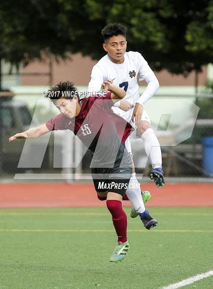 Thumbnail 2 in Bell Gardens @ Notre Dame (SO) (CIF SS Playoffs) photogallery.