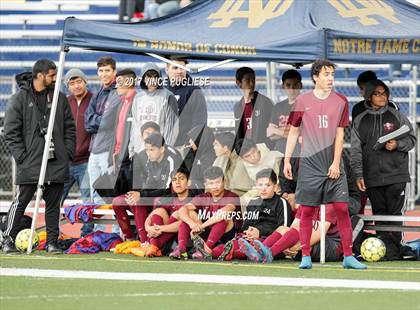Thumbnail 2 in Bell Gardens @ Notre Dame (SO) (CIF SS Playoffs) photogallery.