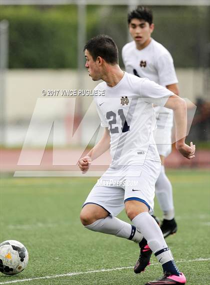 Thumbnail 2 in Bell Gardens @ Notre Dame (SO) (CIF SS Playoffs) photogallery.