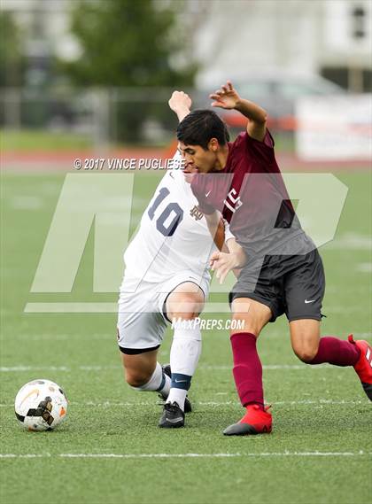 Thumbnail 1 in Bell Gardens @ Notre Dame (SO) (CIF SS Playoffs) photogallery.