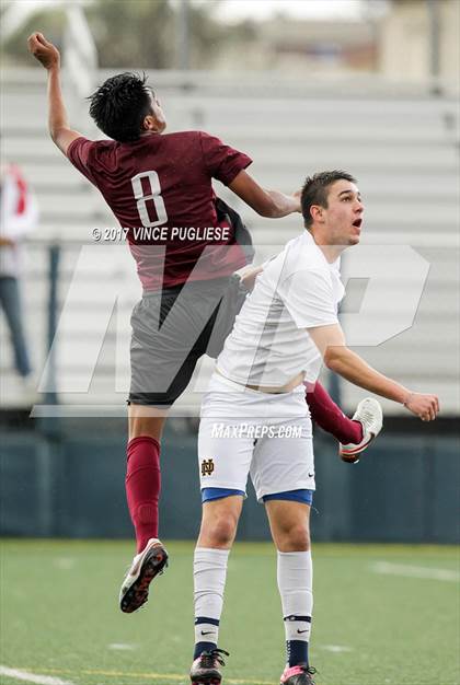 Thumbnail 2 in Bell Gardens @ Notre Dame (SO) (CIF SS Playoffs) photogallery.