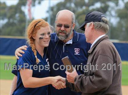 Thumbnail 3 in Rock Academy vs Tri-City Christian (CIF SDS D5 Final) photogallery.