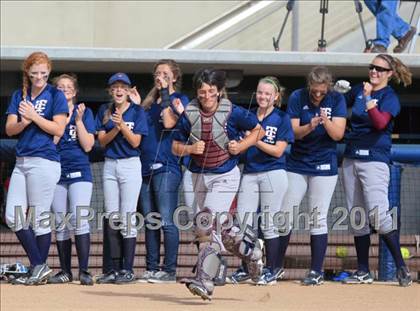 Thumbnail 3 in Rock Academy vs Tri-City Christian (CIF SDS D5 Final) photogallery.