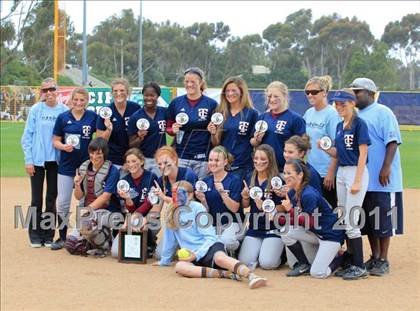 Thumbnail 2 in Rock Academy vs Tri-City Christian (CIF SDS D5 Final) photogallery.