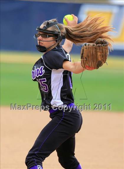 Thumbnail 2 in Rock Academy vs Tri-City Christian (CIF SDS D5 Final) photogallery.