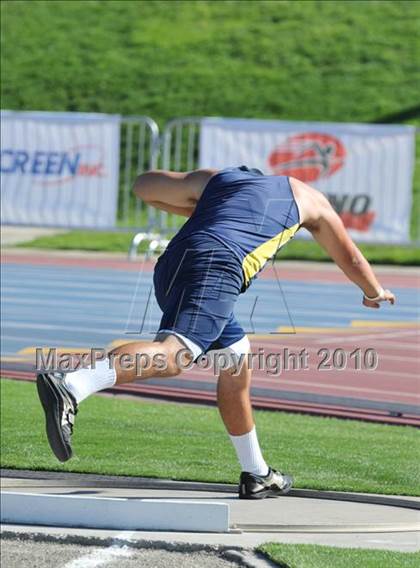 Thumbnail 2 in CIF State Championships (Boys Shot Put) photogallery.