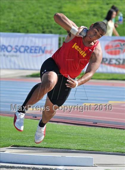 Thumbnail 1 in CIF State Championships (Boys Shot Put) photogallery.