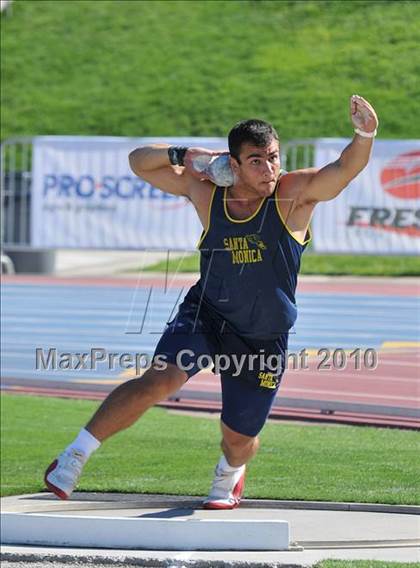 Thumbnail 2 in CIF State Championships (Boys Shot Put) photogallery.