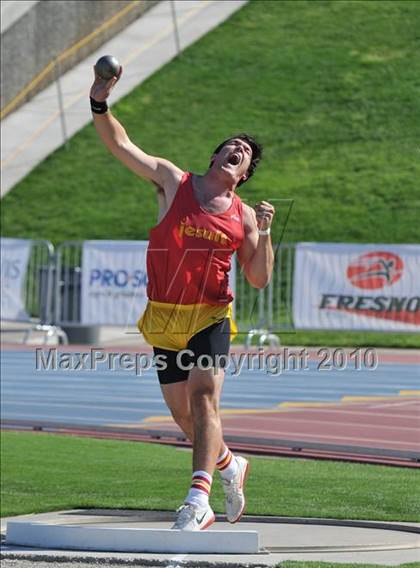 Thumbnail 3 in CIF State Championships (Boys Shot Put) photogallery.