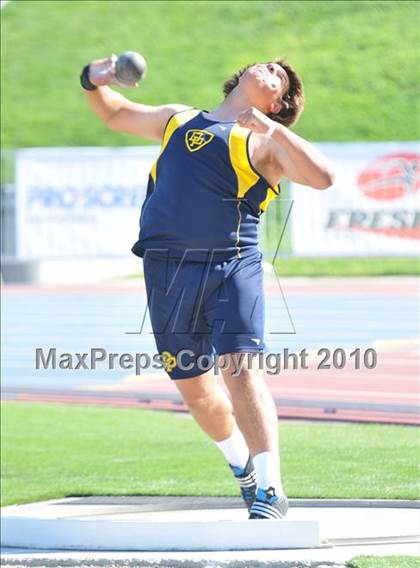 Thumbnail 1 in CIF State Championships (Boys Shot Put) photogallery.