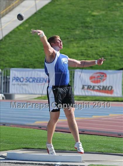 Thumbnail 2 in CIF State Championships (Boys Shot Put) photogallery.